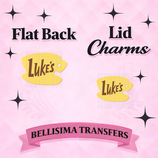 LUKES-Flat Back Lid Charms