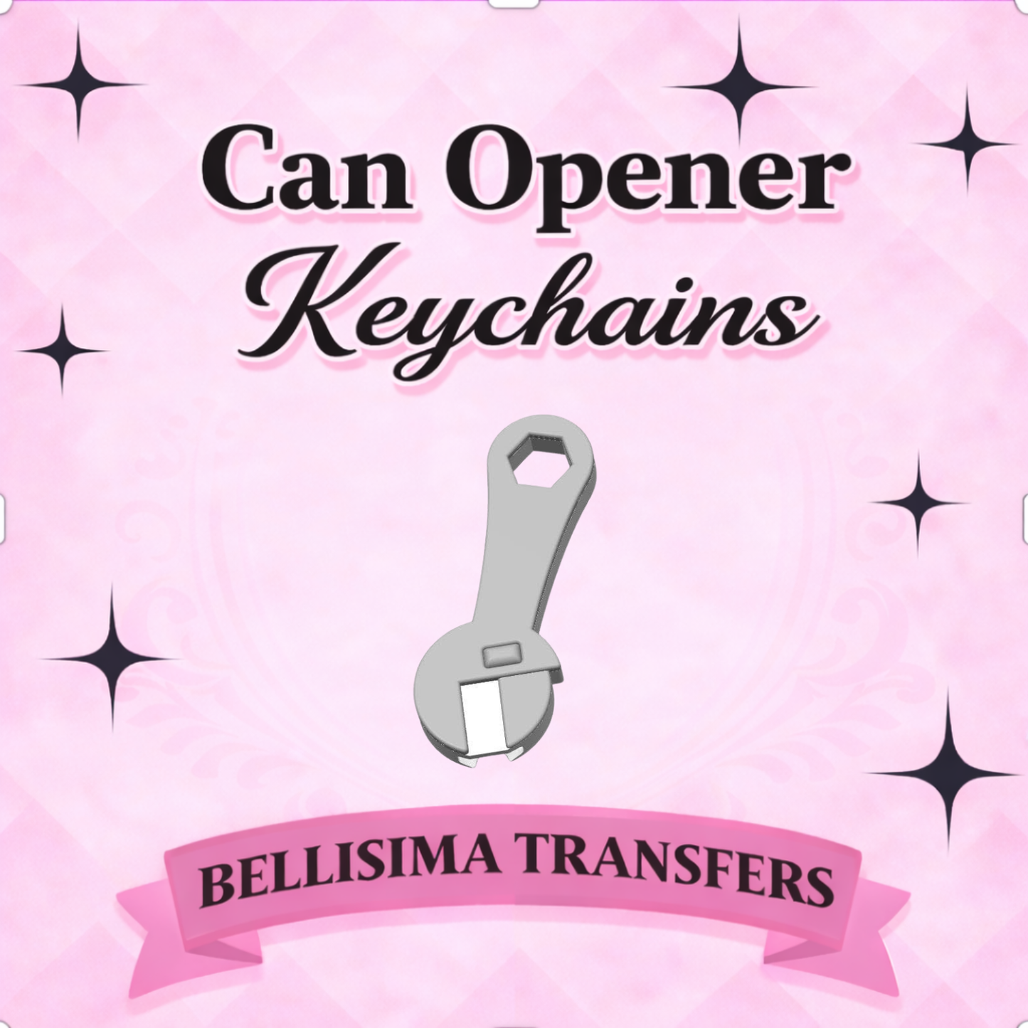 NEW  Can Opener Keychains