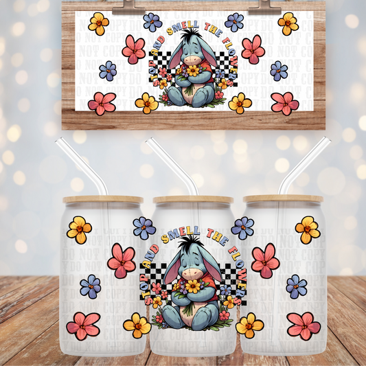 E-YORE FLORAL UV DTF CUP WRAP