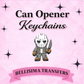 New Can Opener Keychains