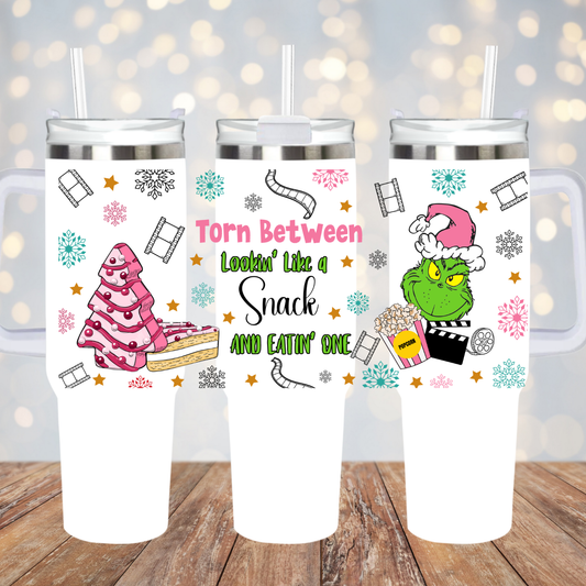 40oz GRUMPY SNACK  UV DTF CUP WRAP