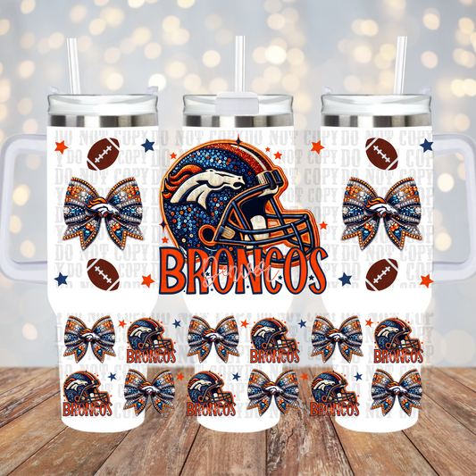 40oz Bron-ko UV DTF Cup Wrap Top and Bottom