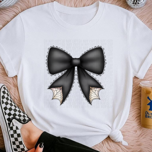 SPIDER WEB BOW DTF