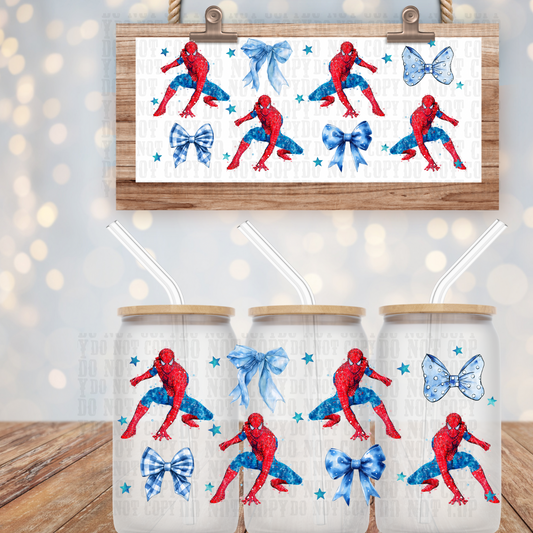 SPIDEY UV DTF CUP WRAP