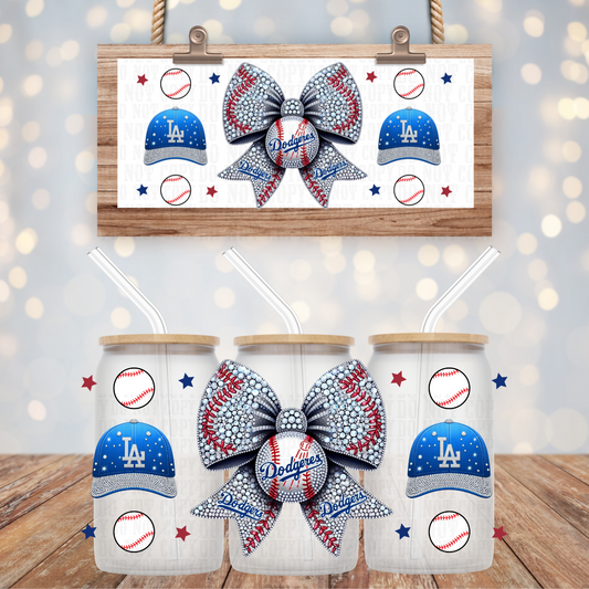 COQUETTE LA CHAMPS BASEBALL BUNDLE UV DTF CUP WRAP -SHOP EXCLUSIVE