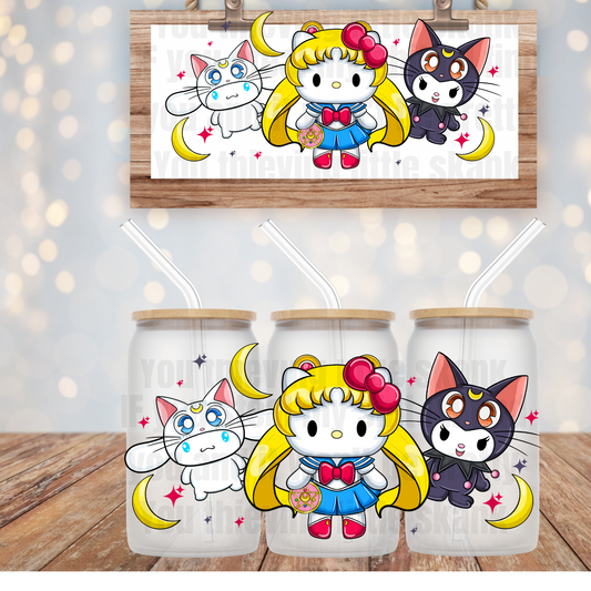 SAILOR MOO-N KITTY UV DTF WRAP