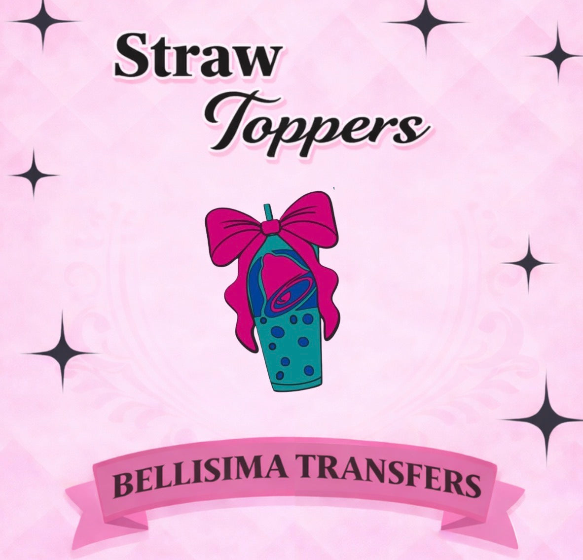 Baja Blast Bestie Straw Topper – 3D Printed Tumbler Accessory | Standard or Stanley