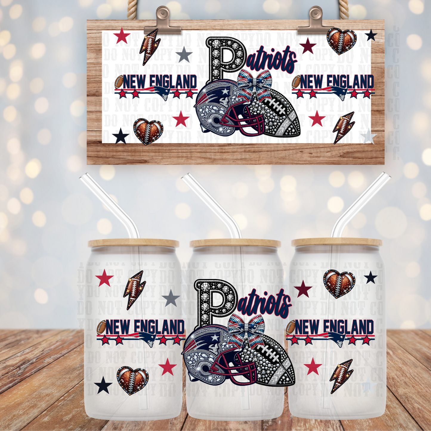 2026 Faux Rhinestone BUNDLE UV DTF CUP WRAP