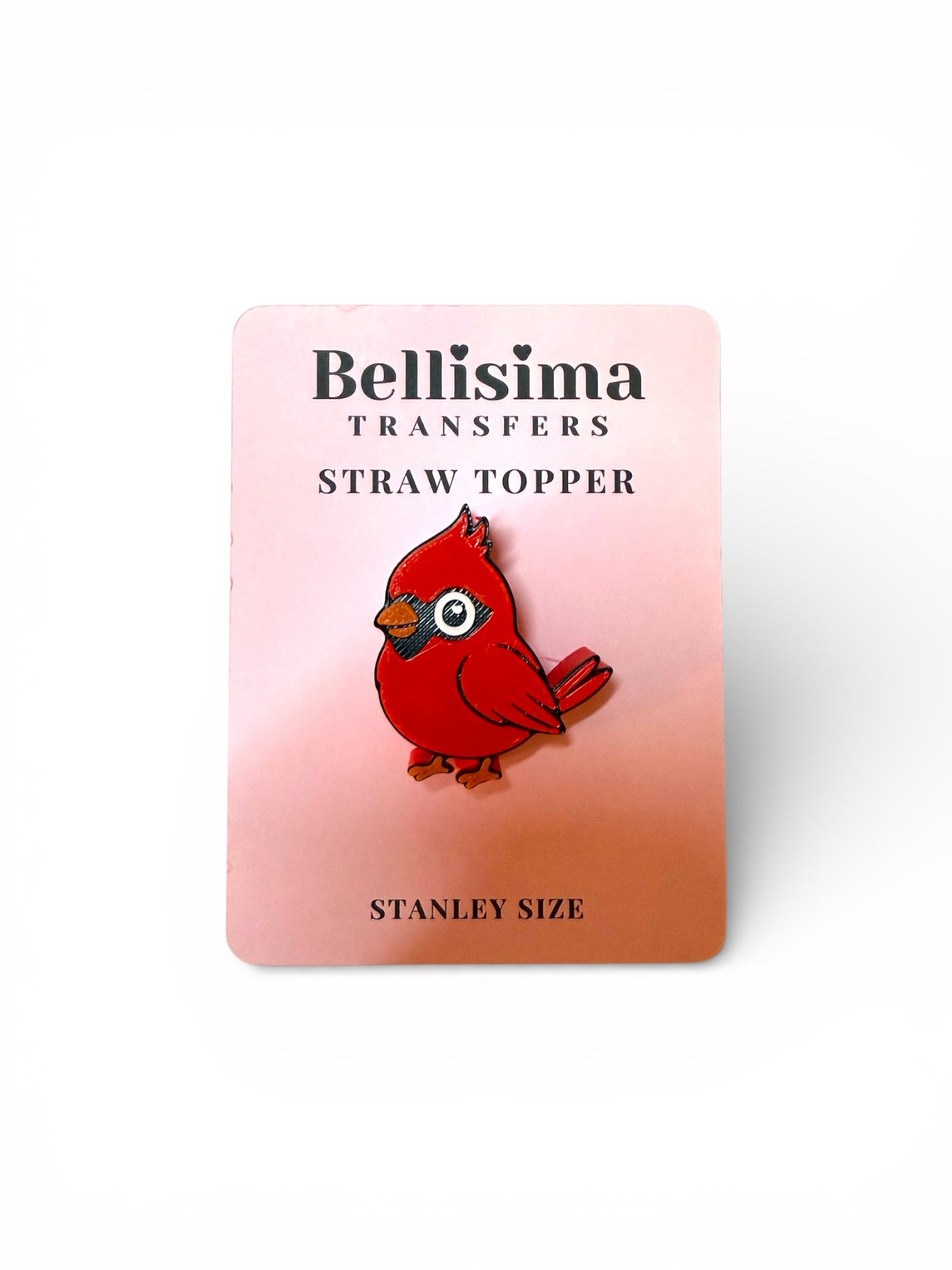 CARDINAL 3D STRAW TOPPER STANDARD or STANLEY