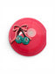 ZEBRA CHERRY Flat Back Lid Charms