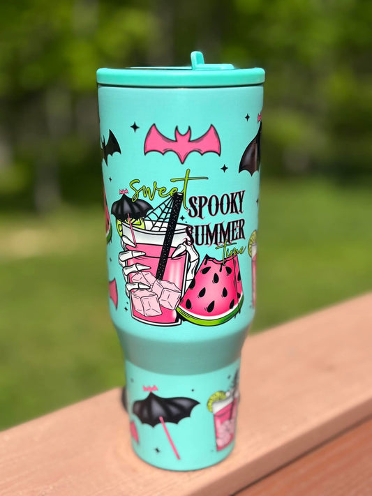 40oz SWEET SPOOKY SUMMER UV DTF Cup Wrap