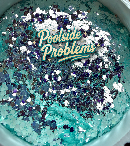 Poolside Problems Chunky Mirror Holographic Glitter Mix