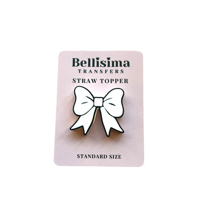 3D Bow STRAW TOPPER STANDARD AND STANLEY Size