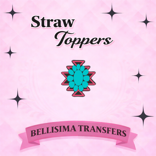 WESTERN CONHO Straw Topper – 3D Printed Tumbler Accessory | Standard or Stanley