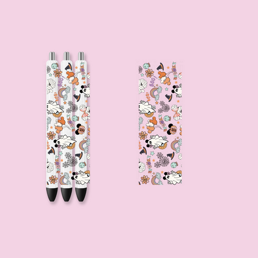 SPOOKY AND MAGICAL UV DTF Pen Wrap