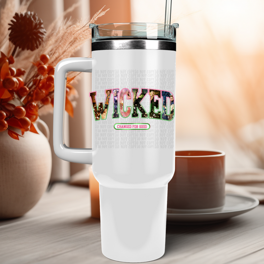 40oz ICONIC WICKED UV DTF DECAL