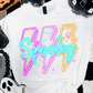 BOLT SPOOKY NEON  GLOW IN THE DARK DTF