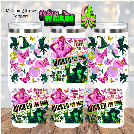 40oz WICKED 2.0 -WICKED FOR GOOD UV DTF CUP WRAP