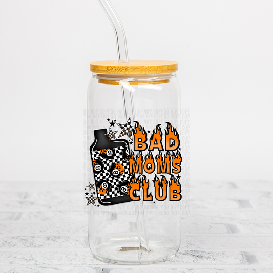 BAD MOMS CLUB UV DTF DECAL