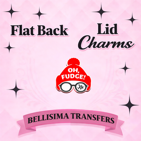 OH FUDGE FLAT BACK CHARM