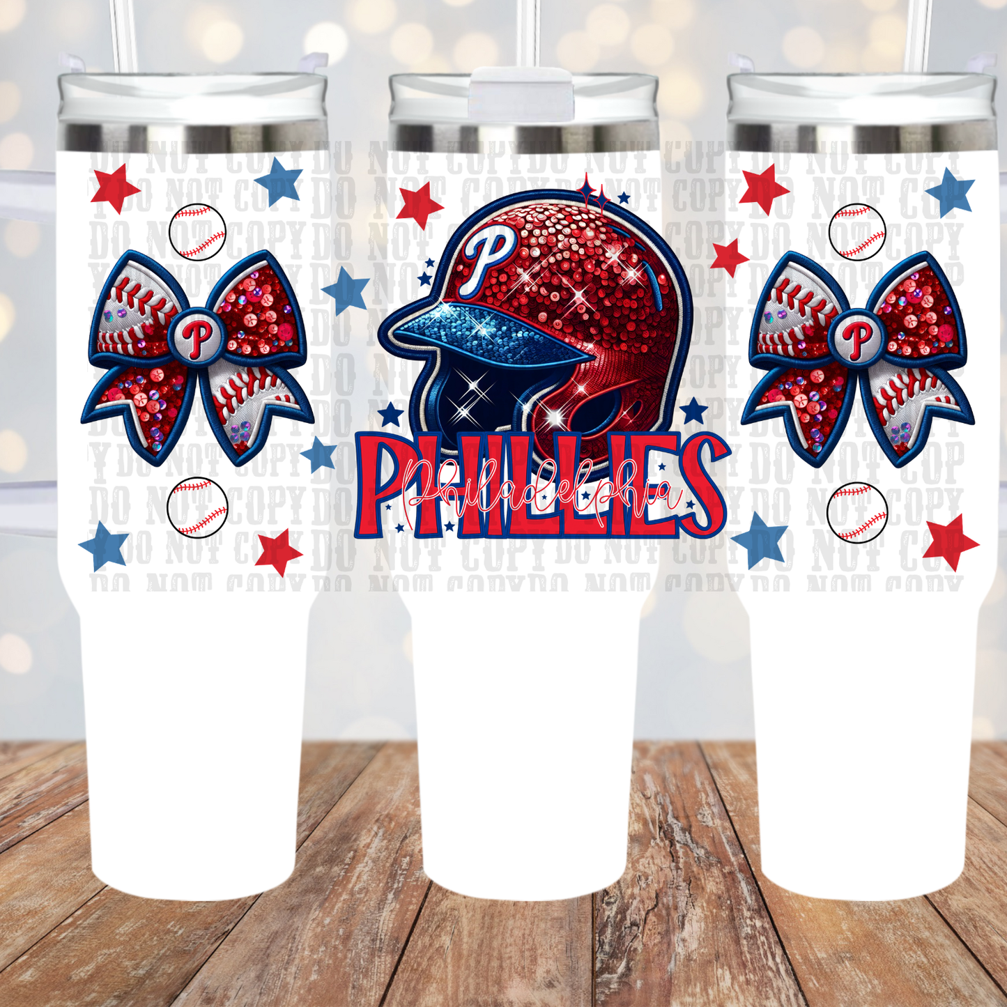 40oz PHIL-E  UV DTF CUP WRAP - SHOP EXCLUSIVE