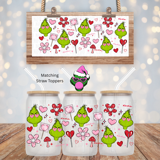 GRUMPY VALENTINE UV DTF CUP WRAP