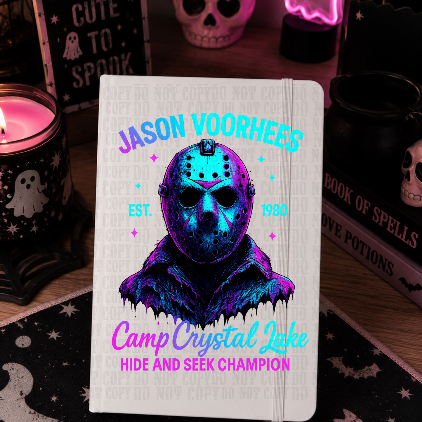 Custom Spooky Themed A5 Notebooks