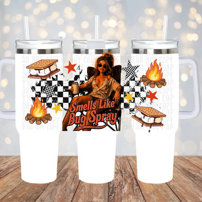 40oz CAMPING BARBS BUNDLE UV DTF CUP WRAP-Shop Exclusive by Ciera