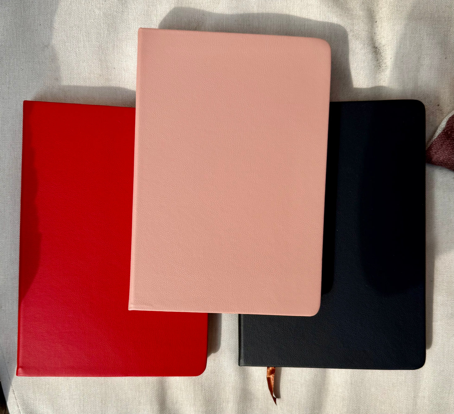 Custom Trendy Notebook | Cute Aesthetic Hardcover Journal | Boutique Style Desk Accessory | Gift for Her