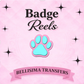 3D Dog Paw Badge REEL