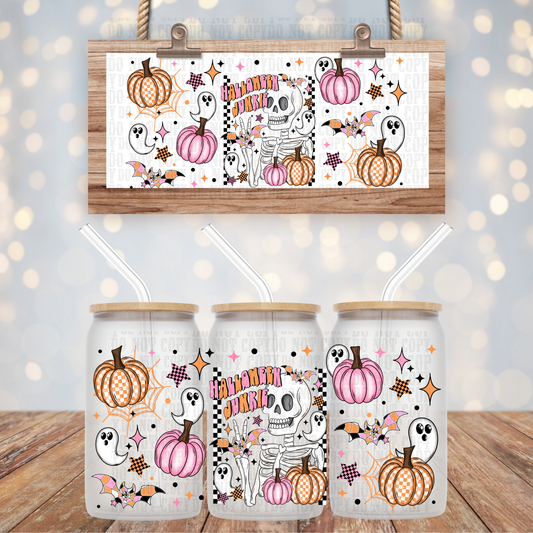 HALLOWEEN JUNKIE  UV DTF CUP WRAP
