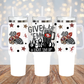 40OZ GIVE EM HELL Football Bundle UV DTF CUP WRAP