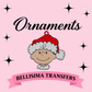 3D Christmas Ornaments] Cute Holiday Tree Decor