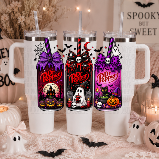 40oz SPOOKY DP UV DTF CUP WRAP