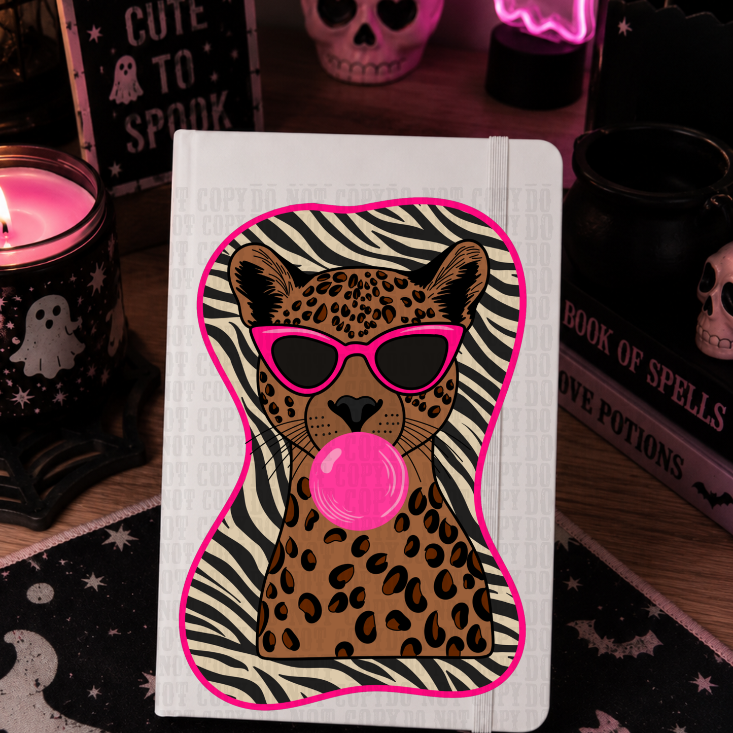 Custom Spooky Themed A5 Notebooks