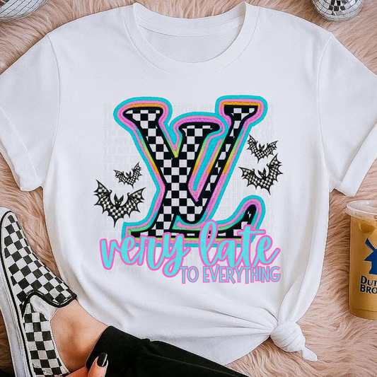 INSPIRED VERY LATE  DTF