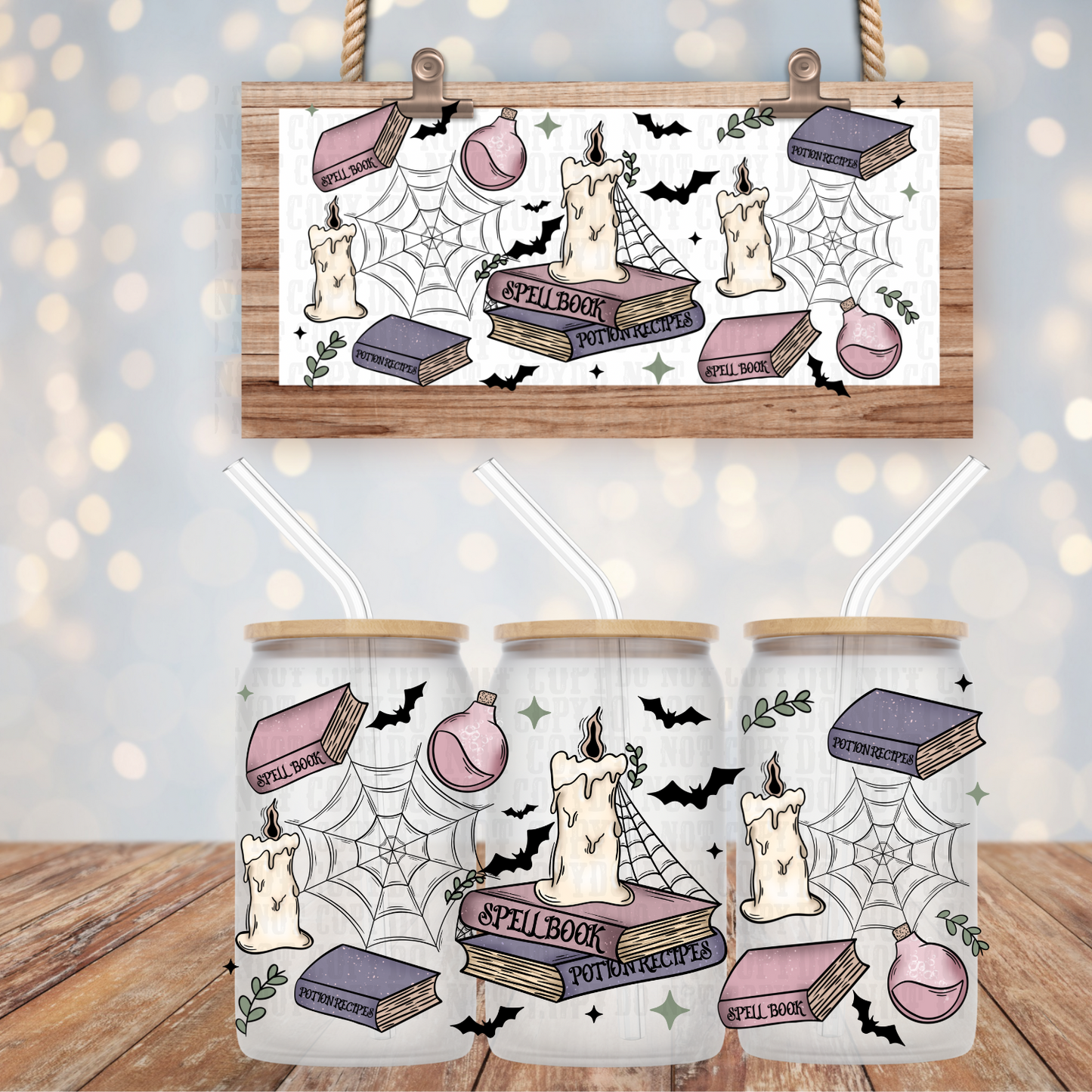 SPELLBOOK UV DTF WRAP