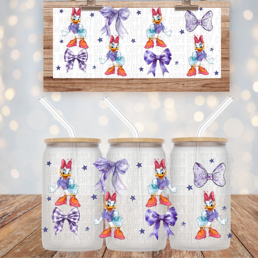 DAISY COQUETTE UV DTF CUP WRAP