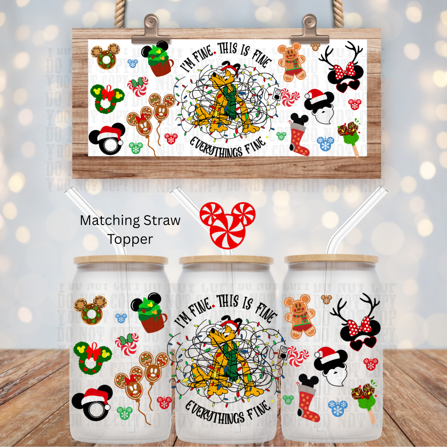 MAGICAL I'M FINE UV DTF CUP WRAP