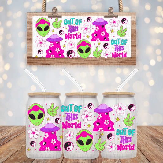 FAR OUT UV DTF CUP WRAP