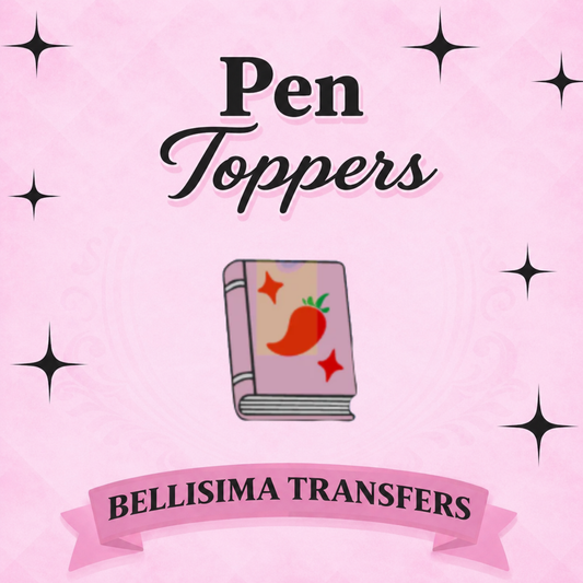 Spicy Books PEN TOPPER -Interchangeable Decorative Pen Toppers
