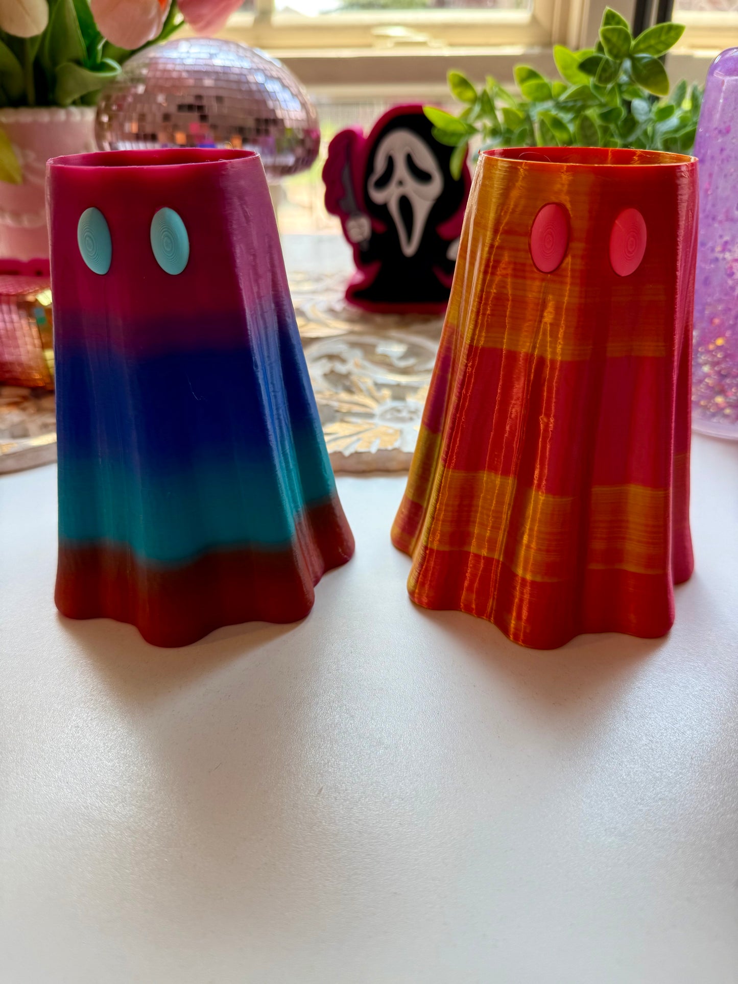 12 oz Ghost Can Cooler | 3D Printed Halloween Soda Can Holder