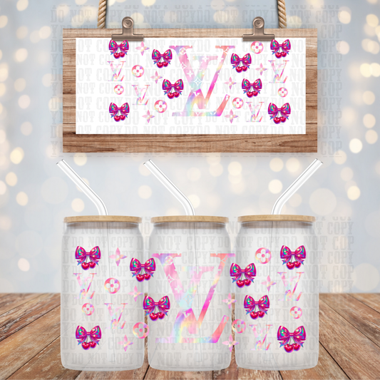 BOUJEE CHERRY LOVE UV DTF CUP WRAP -SHOP EXCLUSIVE