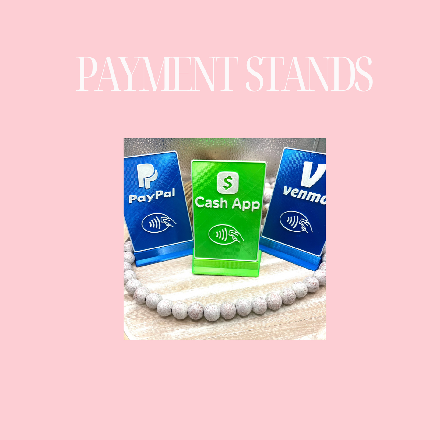 3D PAYMENT STANDS