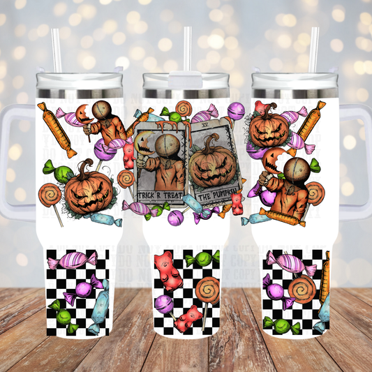40oz SAM TRICK OR TREAT  UV DTF CUP WRAP