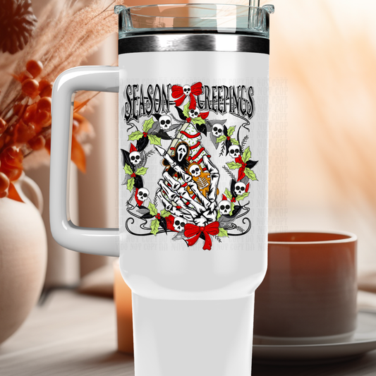 40oz SEASON CREEPMAS UV DTF DECAL