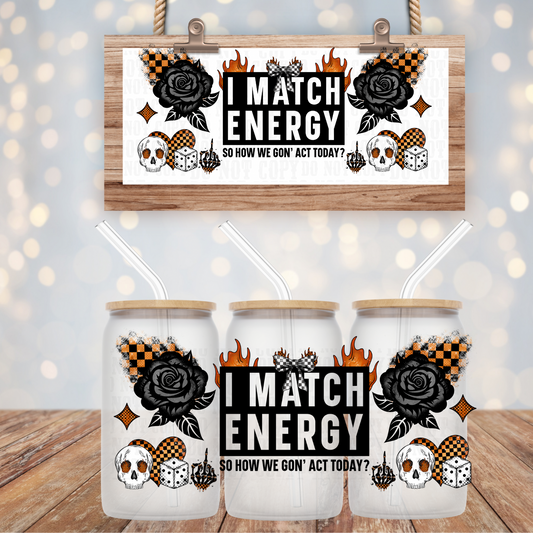 MATCH ENERGY UV DTF CUP WRAP