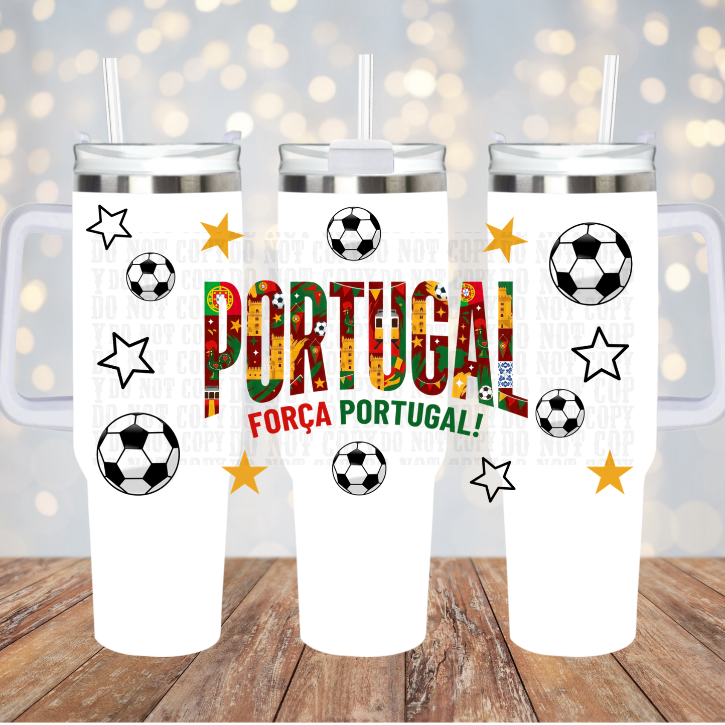 SOCCER WORLD CUP BUNDLE UV DTF CUP WRAP