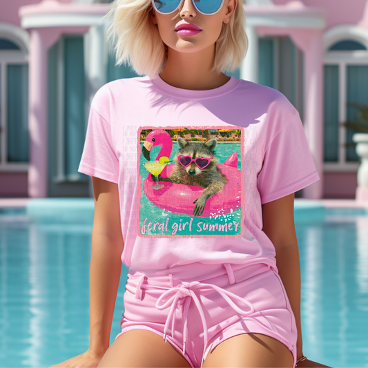 FERAL GIRL SUMMER T-Shirt