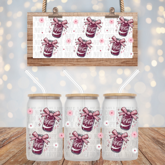 COQUETTE CHERRY C UV DTF CUP WRAP - SHOP EXCLUSIVE BY LILLY C.